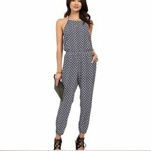 Jack by BB Dakota Brockton jumpsuit Navy Size Small NWT